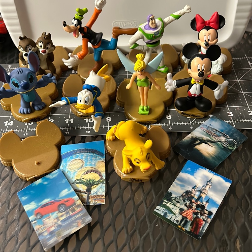 Disney McDonald’s 50th Happiest Celebration Toys Lot | Stitch Mickey Disneyland - Picture 1 of 9